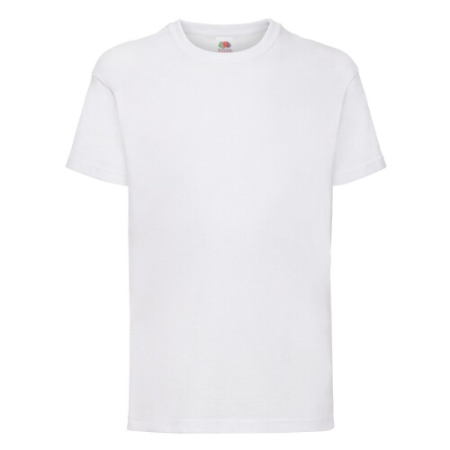 Fruit Of The Loom (White, Dec-13) Childrens Valueweight T-Shirt