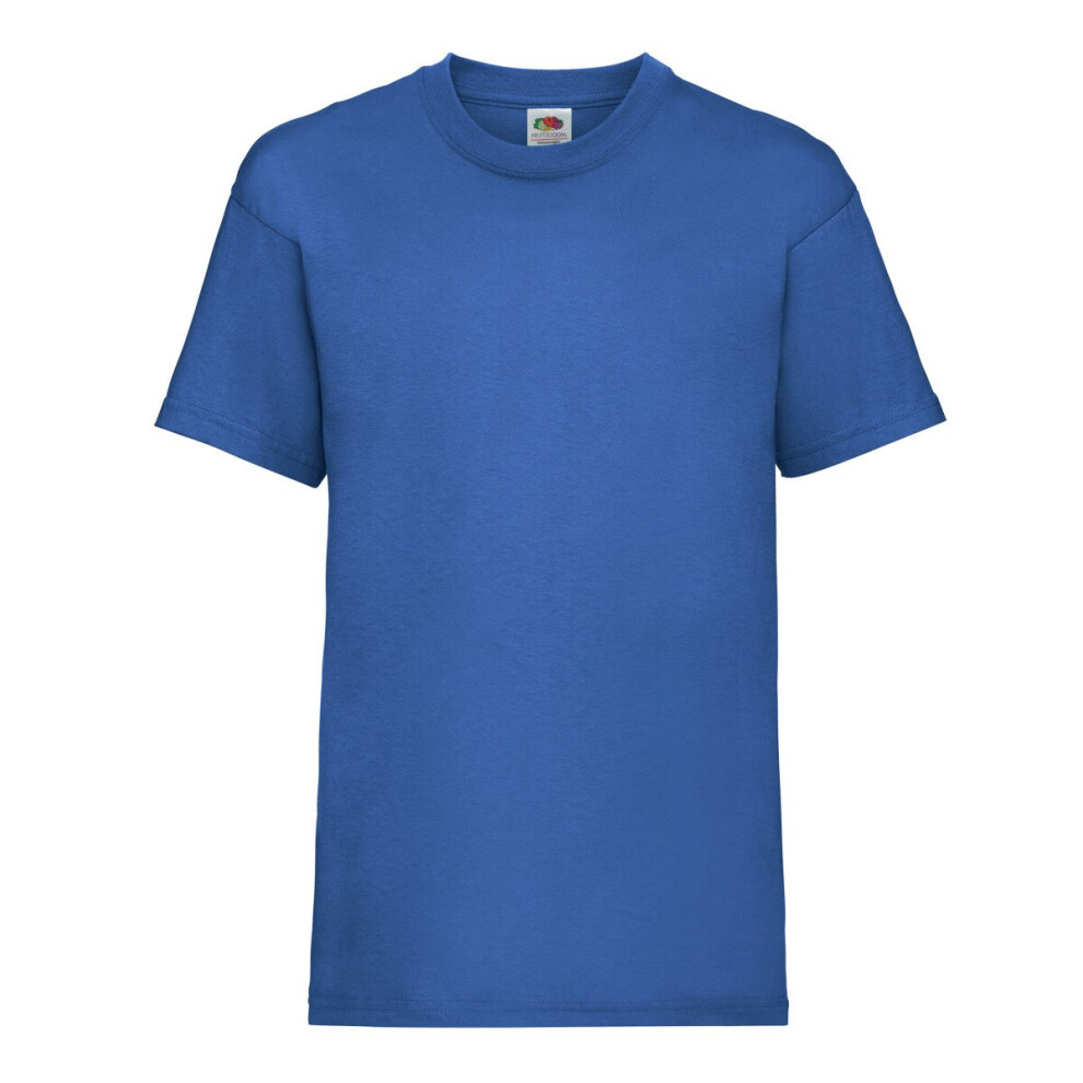 Fruit Of The Loom (Royal, 07-Aug) Childrens Valueweight T-Shirt