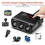 12V/24V 3 Sockets 4 USB Car Charger Adapter DC Outlet Cigarette Lighter Splitter 4