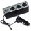 3 Way Multi Car Cigarette Socket Lighter Splitter Charger Power Adapter USB Port 2