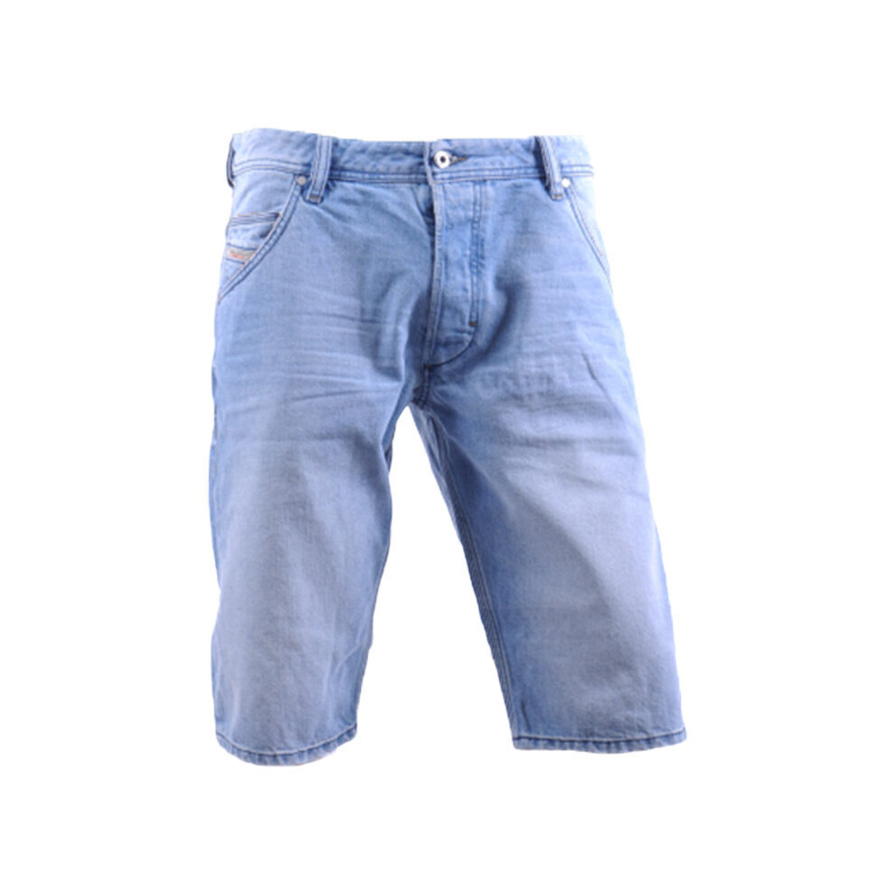 (W28) DIESEL KROSHORT R18K5 Mens Denim Jeans Shorts Lyocell Summer Casual Beach Shorts