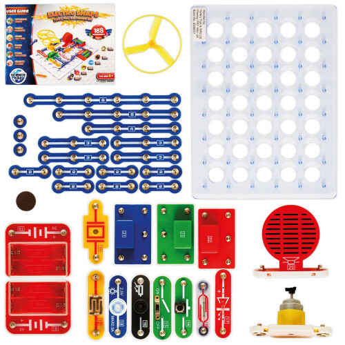 Science Kidz Electro Snaps Electronics Kit With 188 Experiments 2