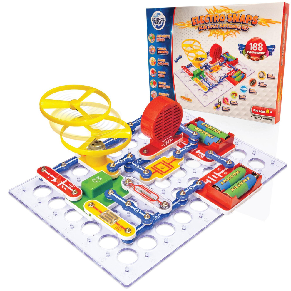 Science Kidz Electro Snaps 188 Experiments Kit