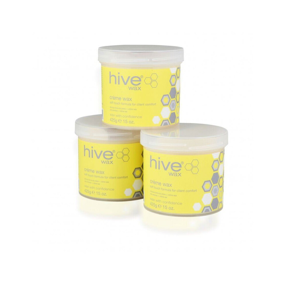 Hive Of Beauty Waxing Depilatory Creme Wax Lotion Strong Fine Hair Removal 3For2