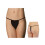 F602 - 1010 - Schwarzer Deo-Tanga 1