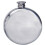 Sporran Flask Round Plain Design 6oz Screw Top Engravable Rounded Bottom 1