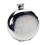 Pewter Round Flask Celtic Interlaced Design 6oz Engravable Screw Top Ideal Gift 3