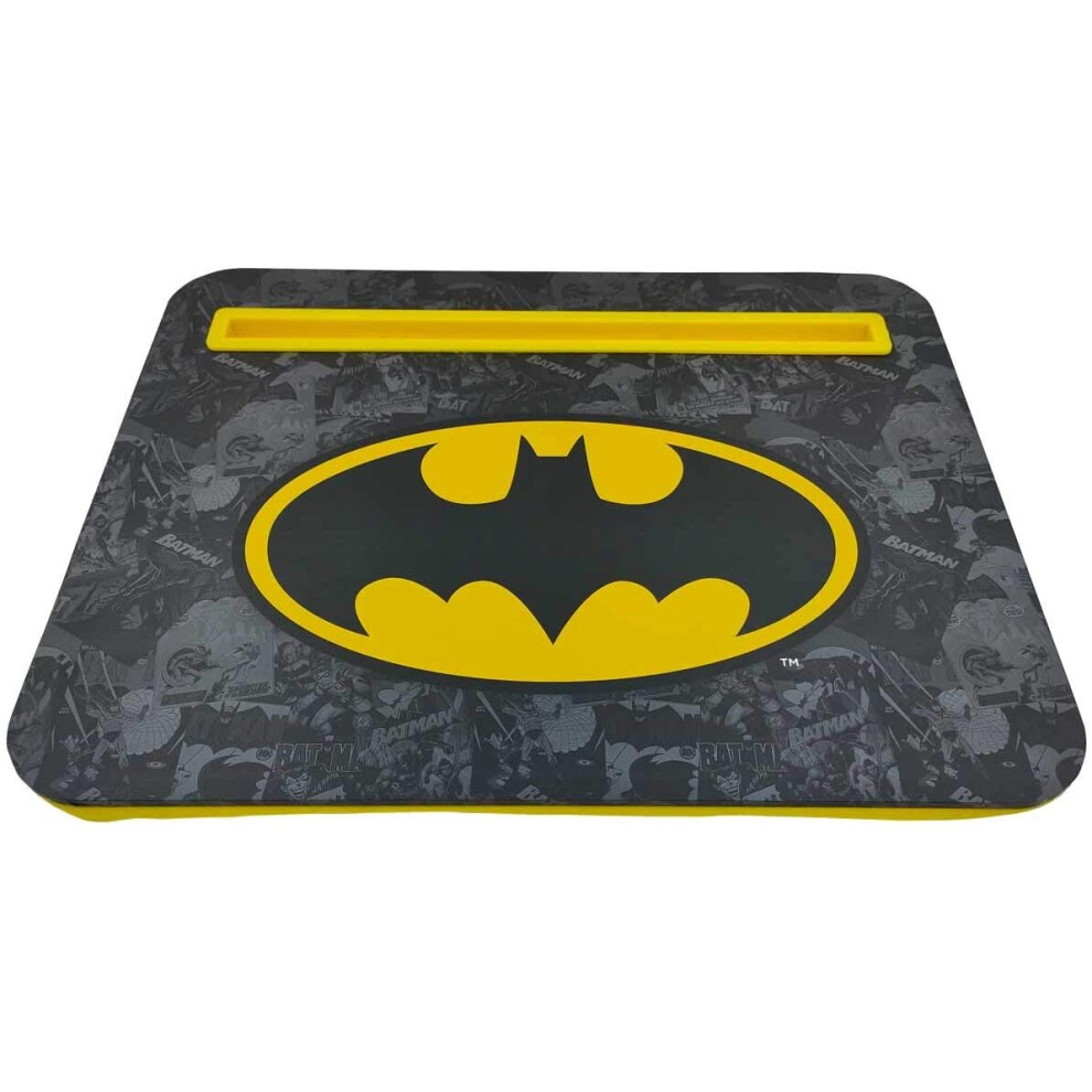 Xpressions Batman Lap Tray With Bean Bag Base – Officially Licensed, Gadget Slot, 36X28x5 Cm, Ages 3+ | 91381