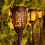 4*33 LED Solar Flickering Lighting Torch Light Outdoor Security 3