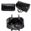 (Black) Leather Duffle Large Bag Luggage Handbag 7