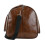 (Brown) Leather Duffle Large Bag Luggage Handbag 7