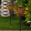 4*33 LED Solar Flickering Lighting Torch Light Outdoor Security 4
