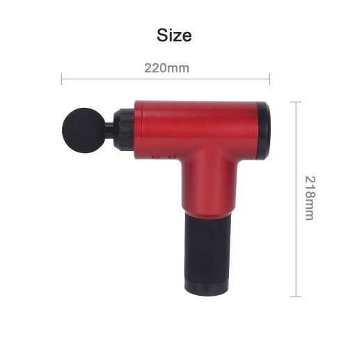 (Red) Massage Gun | Muscle Relaxing Massager 1