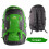 (Green) 60L Backpack Outdoor Travel Waterproof 1
