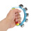 (Blue) Wooden Musical Rhythm Percussion Instruments Set 4