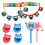 (Blue) Wooden Musical Rhythm Percussion Instruments Set 9