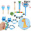 (Blue) Wooden Musical Rhythm Percussion Instruments Set 1