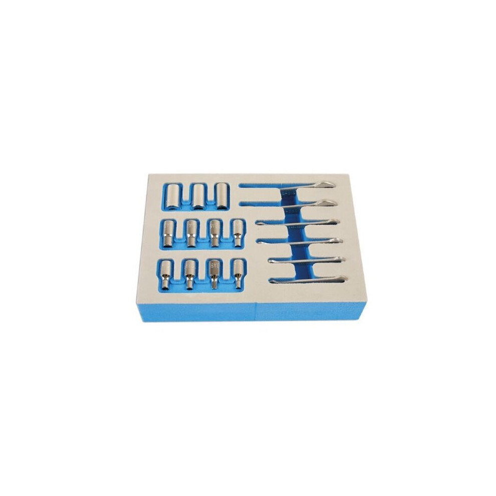 Laser 7132 17 Piece Ba Spanner & Socket Set 5018341071325