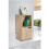 Spot On Dealz Oak 2 Cube Bookcase Shelving Unit 1 Door Bookcase-G-0127 1