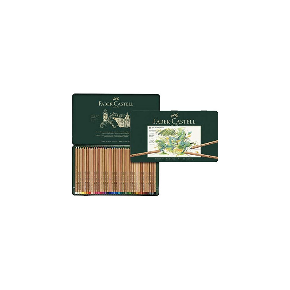 Faber-Castell PITT Pastel Pencils Tin Of 36