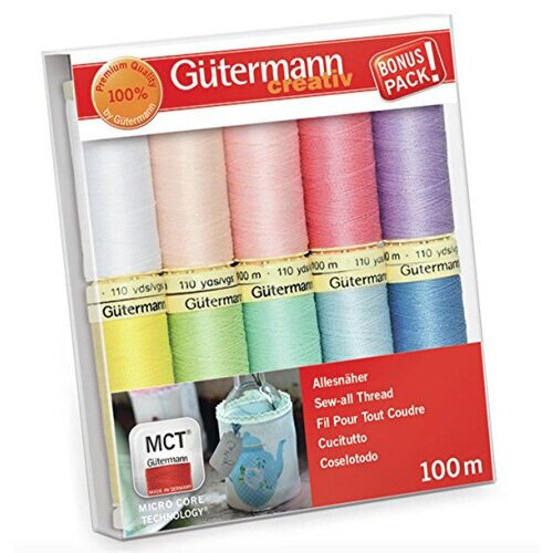 Gütermann Gutermann Thread Set, Multi-Colour, 100m