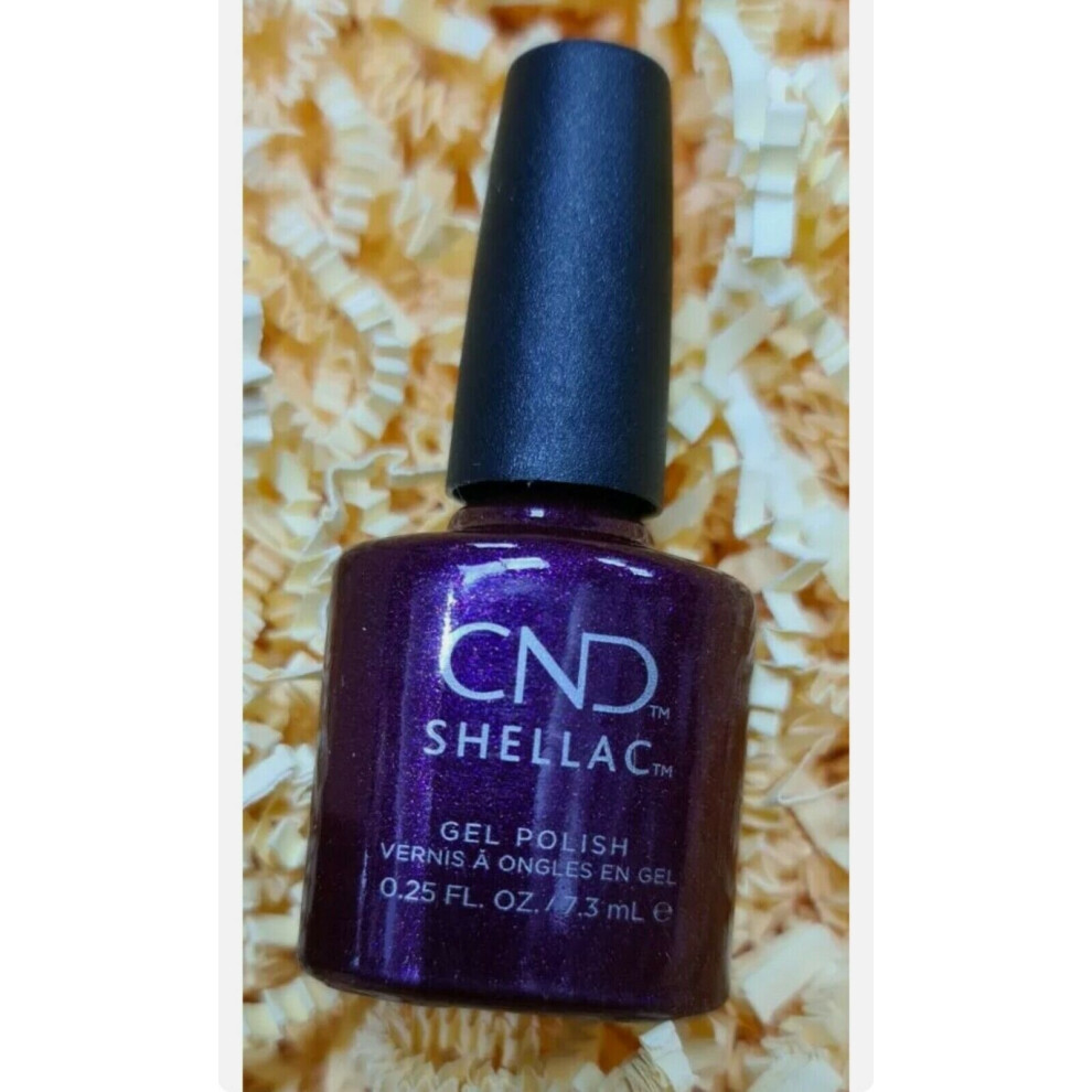 CND SHELLAC Gel Nail Polish *Drama Queen* 7.3ml New Boxed