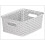 Curver Curver Storage Basket Rattan Effect Grey 8L 232281 1