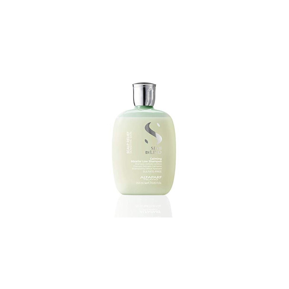Alfaparf Milano Semi Di Lino Scalp Relief Calming Micellar Low Shampoo, 250 Ml