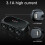 12V 3 Way Car Cigarette Lighter Socket Splitter USB Charger Power Adapter 7