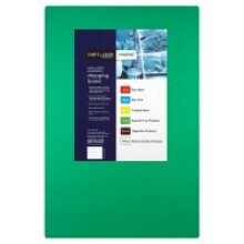 Chefs Larder Hygiene Chopping Board Green 45x30cm (Sgl)