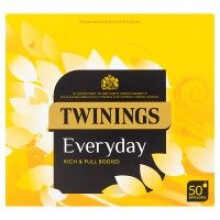 Twinings Everyday Tea - 6 x 50s Envelopes, 100g - Rich, Full-Bodied Blend of Assam & Yunnan - 70177156534