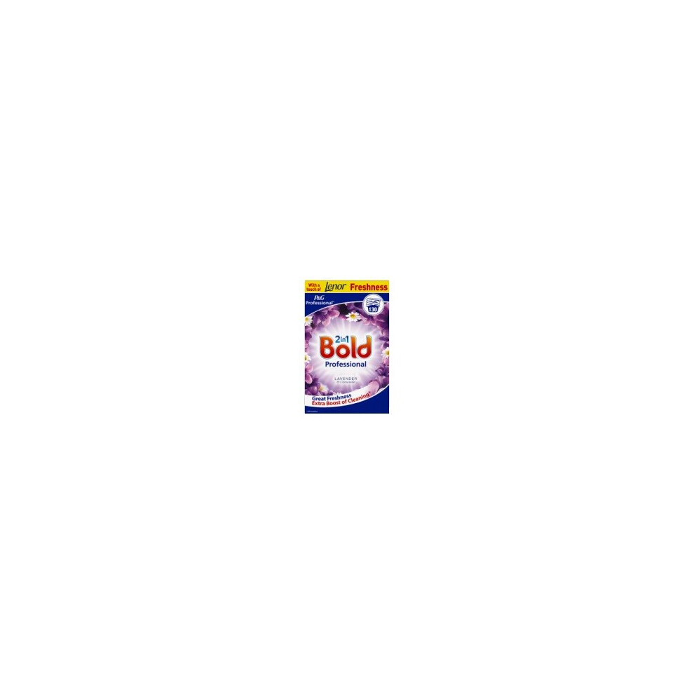 Bold Powder Detergent Lavender & Chamomile 8.45Kg 130 Washes (8.45kg)