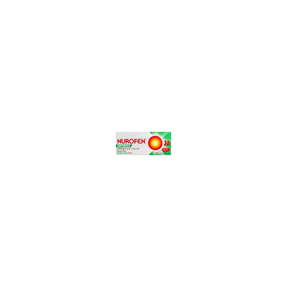 Nurofen Express 200mg Liquid Capsules 10 Liquid Capsules (6 x 10pk)