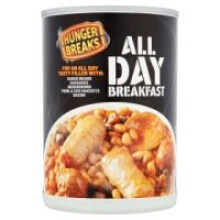 Hunger Breaks All Day Breakfast 395g (6 x 395g)