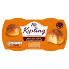 Mr Kipling Golden Syrup Sponge Puddings 2 x 95g (4 x 2x95g)