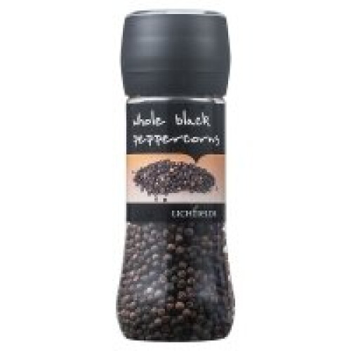 Lichfields Whole Black Peppercorns 200g (6 x 200g)