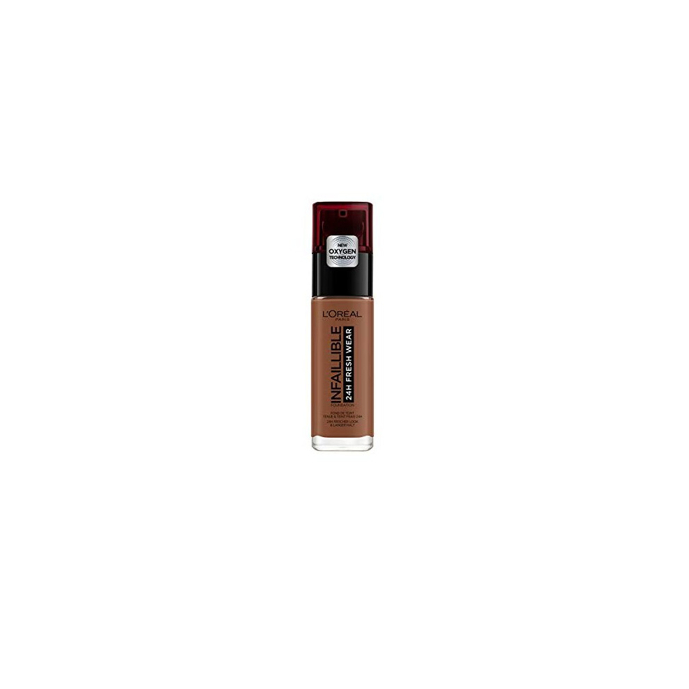 LâOrã©Al Paris L'oreal Paris Infallible 24Hr Freshwear Liquid Foundation 365 Deep Golden 30Ml - Image 7