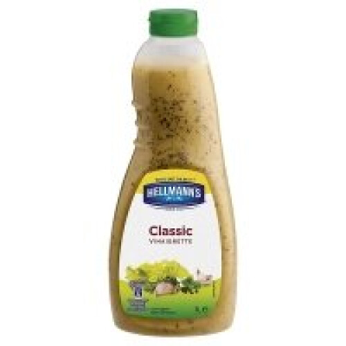 Hellmann's Classic Vinaigrette Dressing 1L (1ltr)