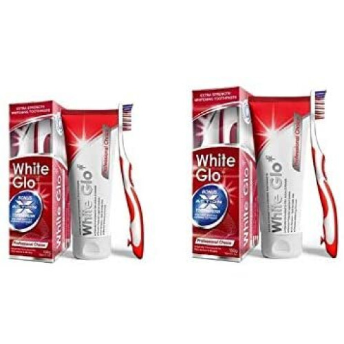 White Glo Professional Choice Whitening Toothpaste  100ml - 2 Packs