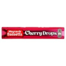 Maynards Bassetts Cherry Drops Sweets Roll 45g (40 x 45g)