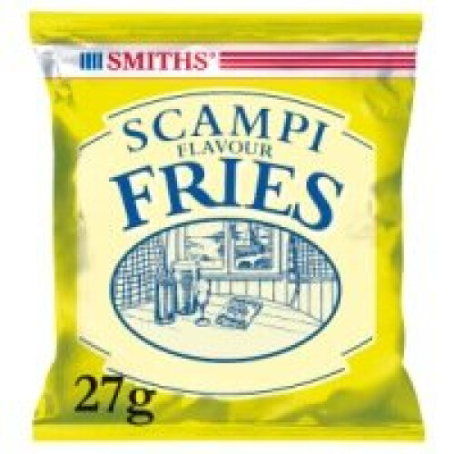 Smiths Scampi & Lemon Snacks 27g (24 x 27g)