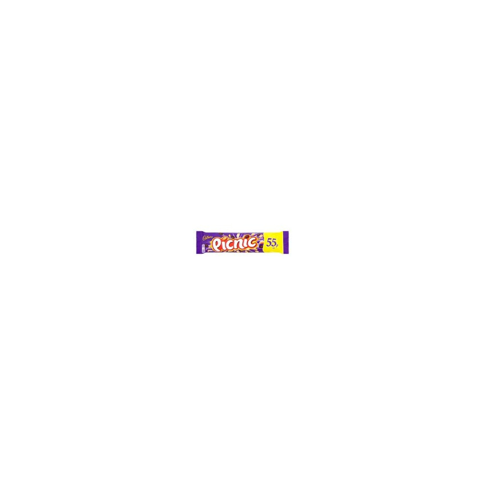 Cadbury Picnic 55p Chocolate Bar 48.4g (36 x 48.4g)