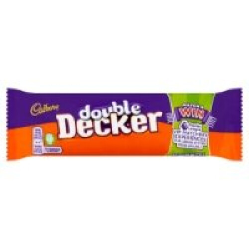 Cadbury Cadbury Double Decker Chocolate Bar 54.5g (48 x 54.5g)