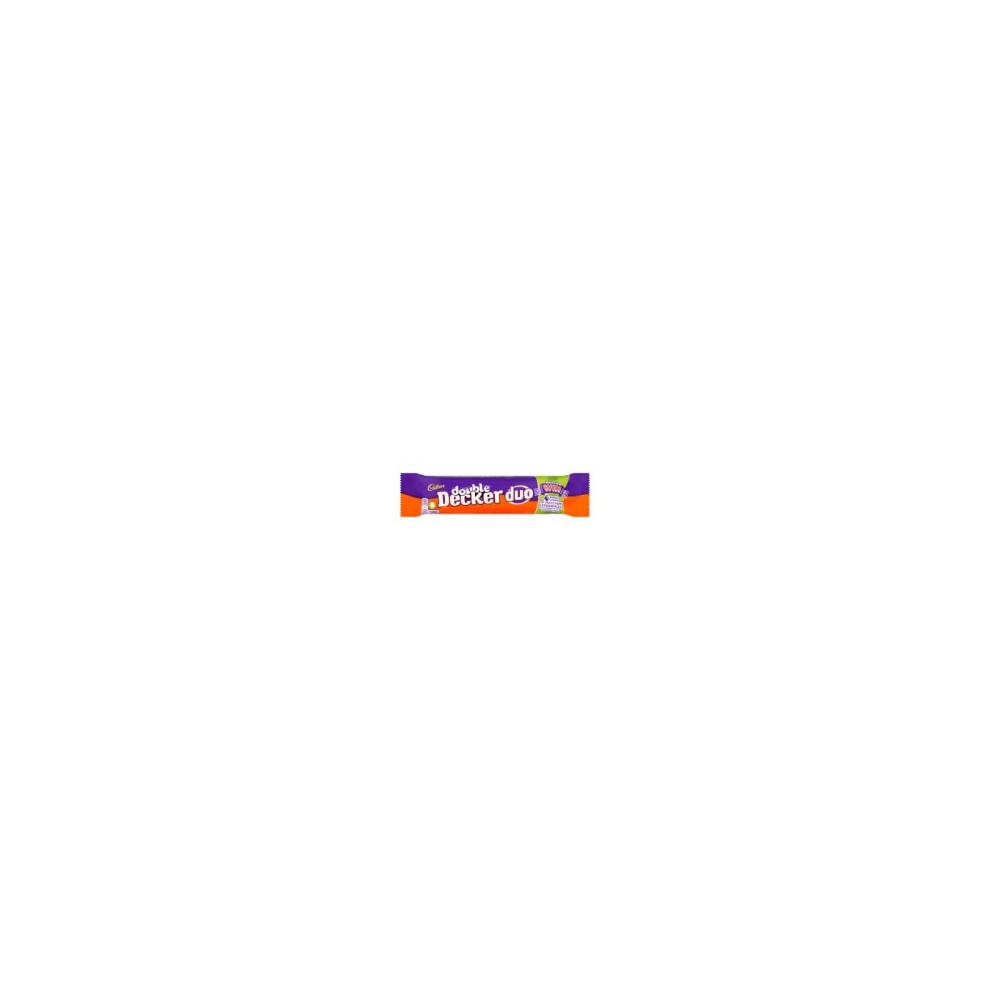 Cadbury Double Decker Duo Chocolate Bar 80G (32 X 80G)