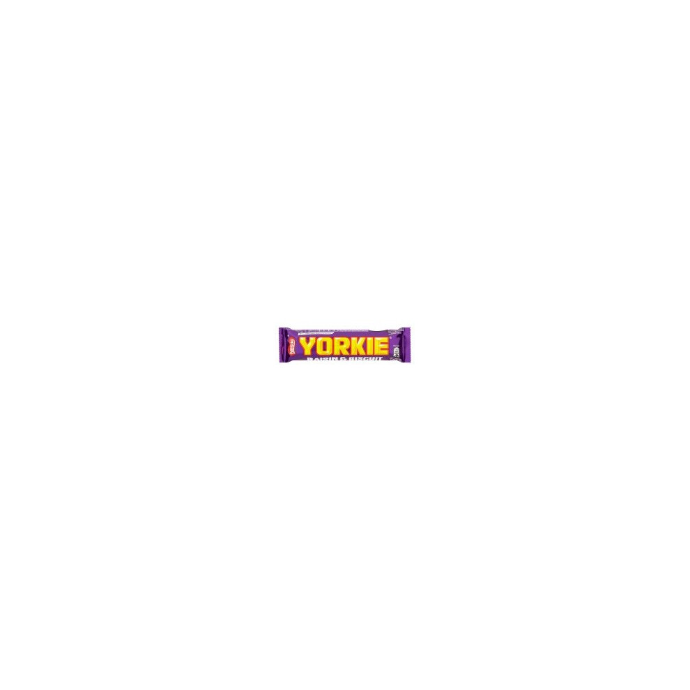 Nestle Yorkie Raisin and Biscuit Chocolate Bar 44g 24 Pack 12360869 - Image 3