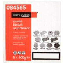 Chef's Larder Sweet Biscuit Assortment 5 x 400g (2kg)