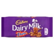 Cadbury Dairy Milk with Daim Chocolate Bar 120g (18 x 120g)
