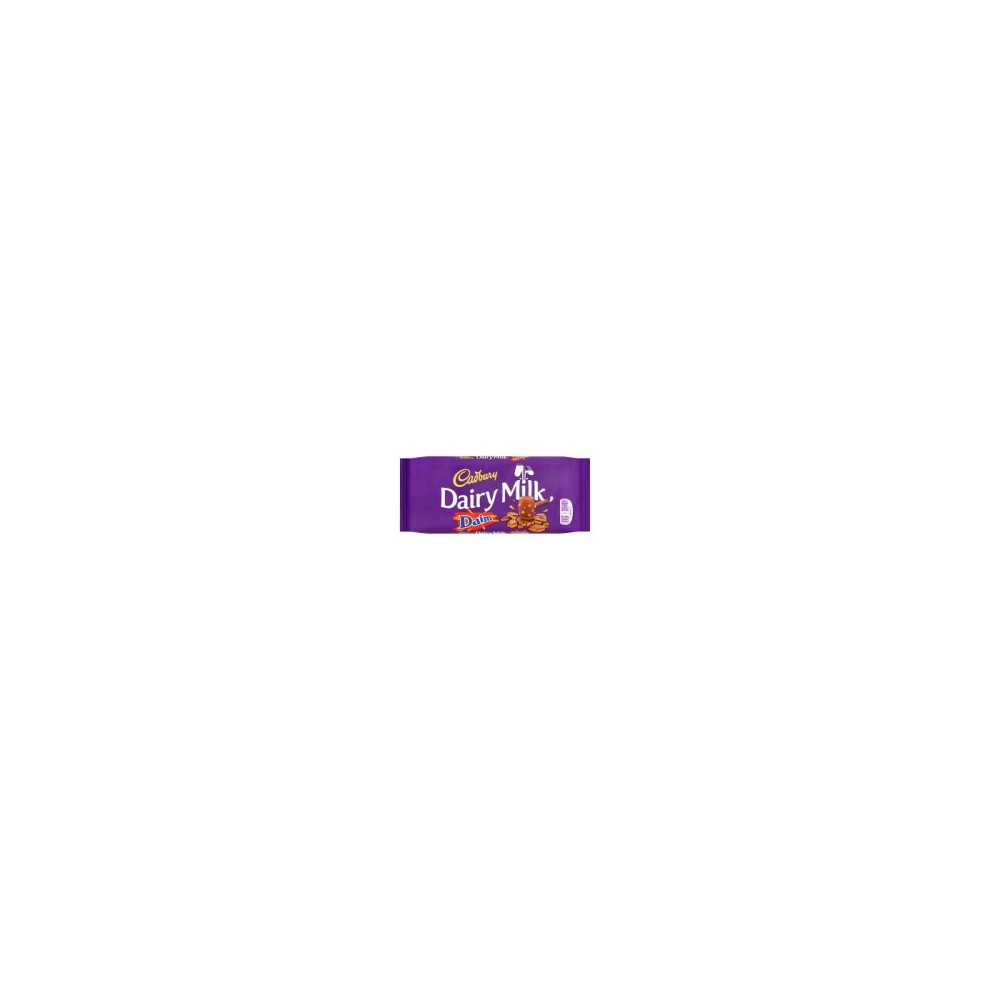 Cadbury Dairy Milk With Daim Chocolate Bar 120G (18 X 120G)