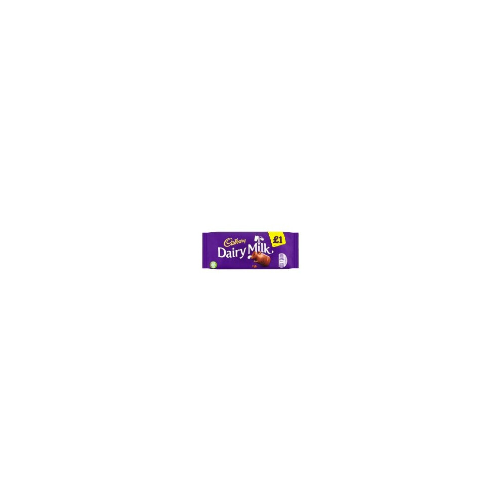 Cadbury Dairy Milk Chocolate Bar 95G (22 X 95G)