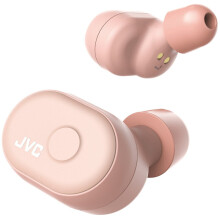 (Pink) JVC HAA10T True Wireless Bluetooth Earbuds & Case - Refurbished
